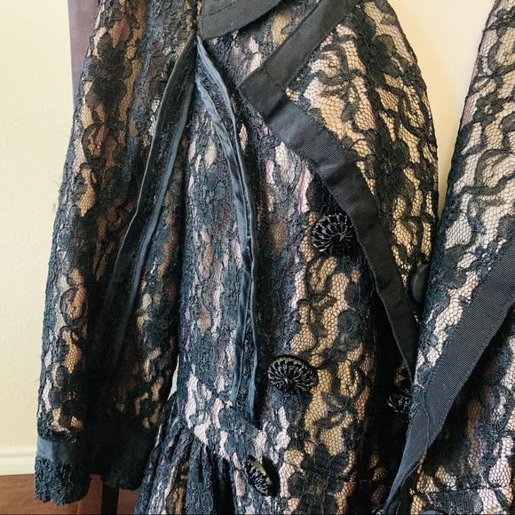 Forever 21 Lace Dress Coat - Picture 3 of 4